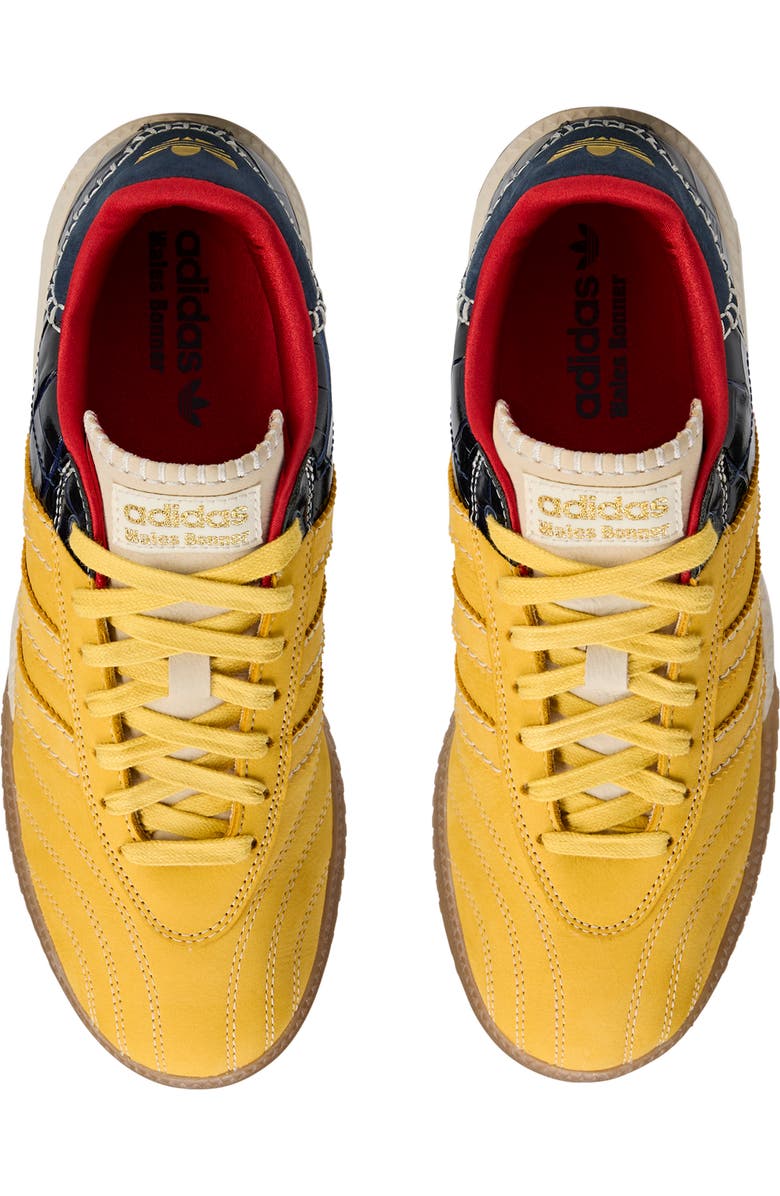 ADIDAS X WALES BONNER x Wales Bonner Gender Inclusive Samba Suede Sneaker, Alternate, color, St Fade Yellow/Navy