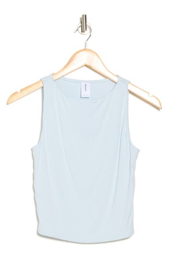 Abound Boat Neck Tank In Blue Illusion