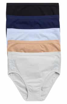Lands' End 5-Pack Cotton Comfort Seamless Briefs