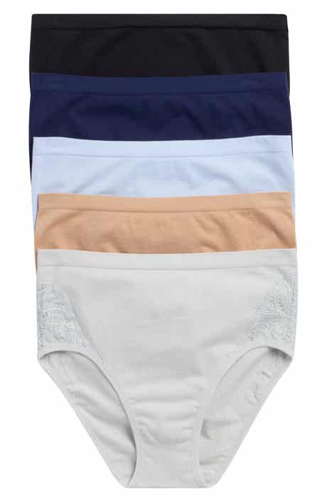 Lands' End 5-Pack Cotton Comfort Seamless Briefs