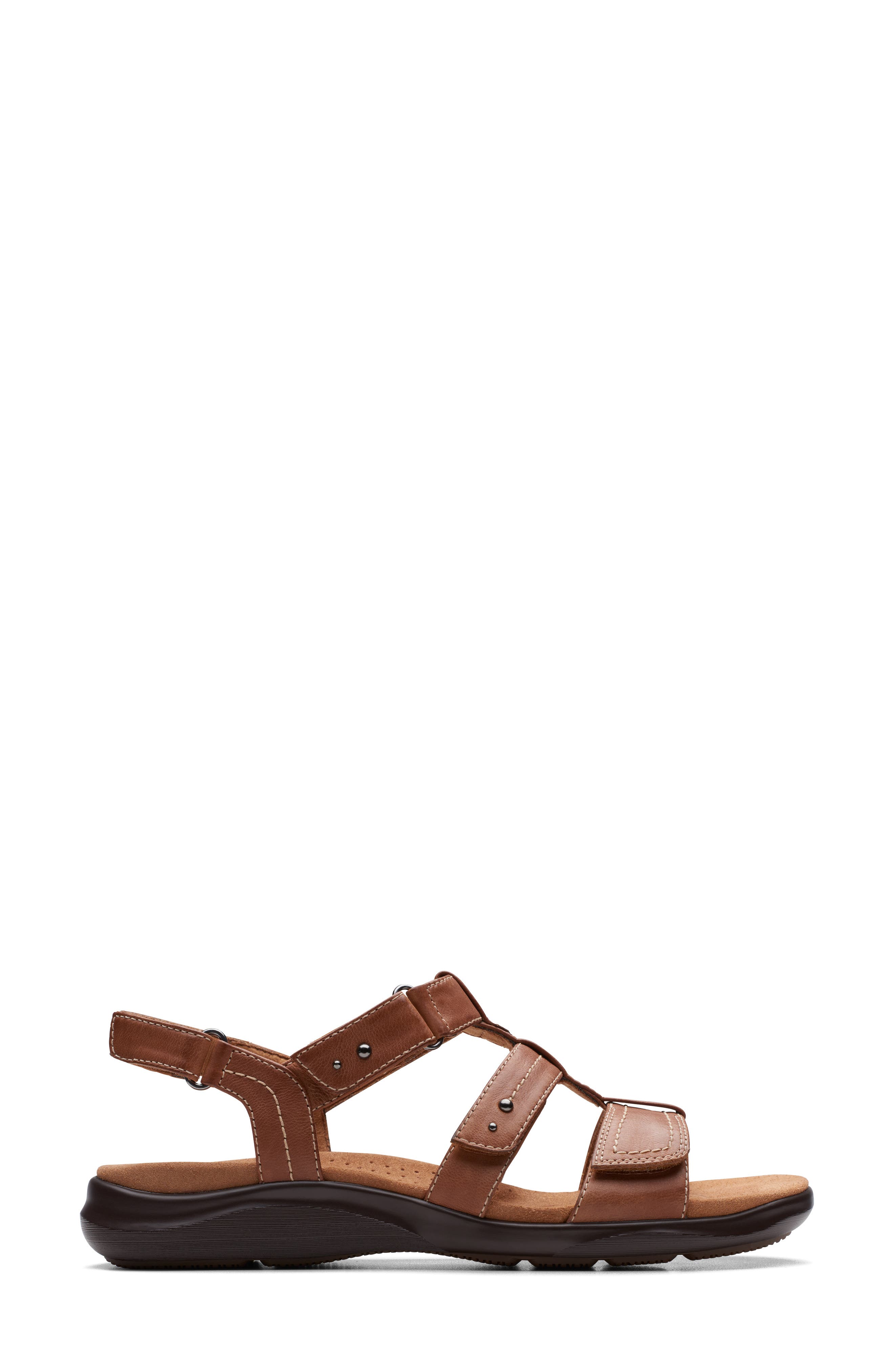 Clarks<sup>®</sup> Kitly Step Sandal, Alternate, color, Tan