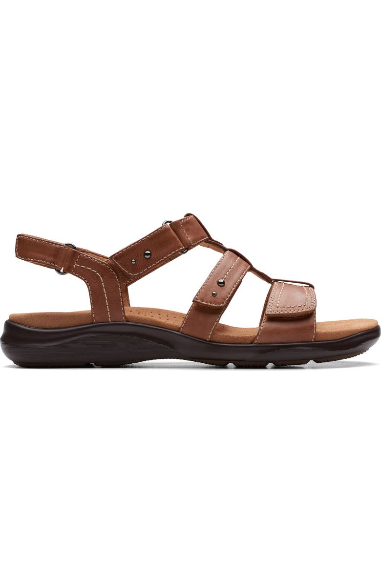 Clarks<sup>®</sup> Kitly Step Sandal, Alternate, color, Tan