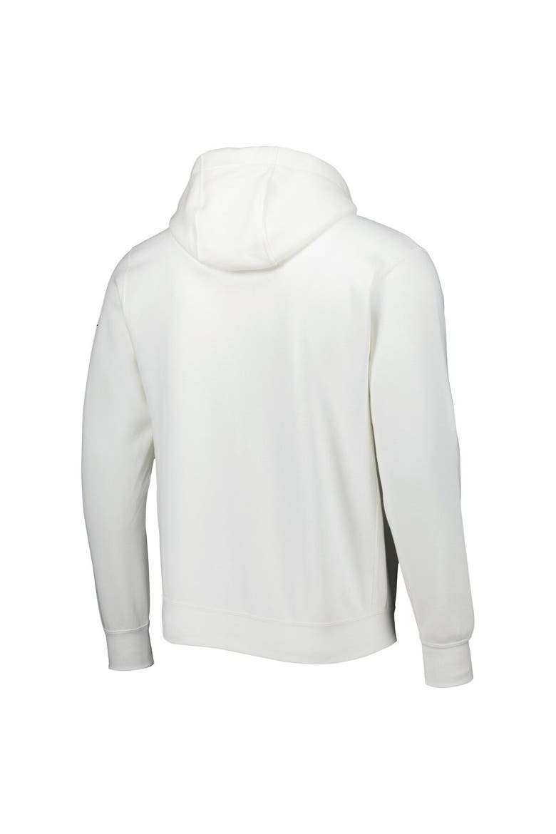 Men's Nike White Canada Soccer Club Fleece Full-Zip Hoodie, Alternate, color, White