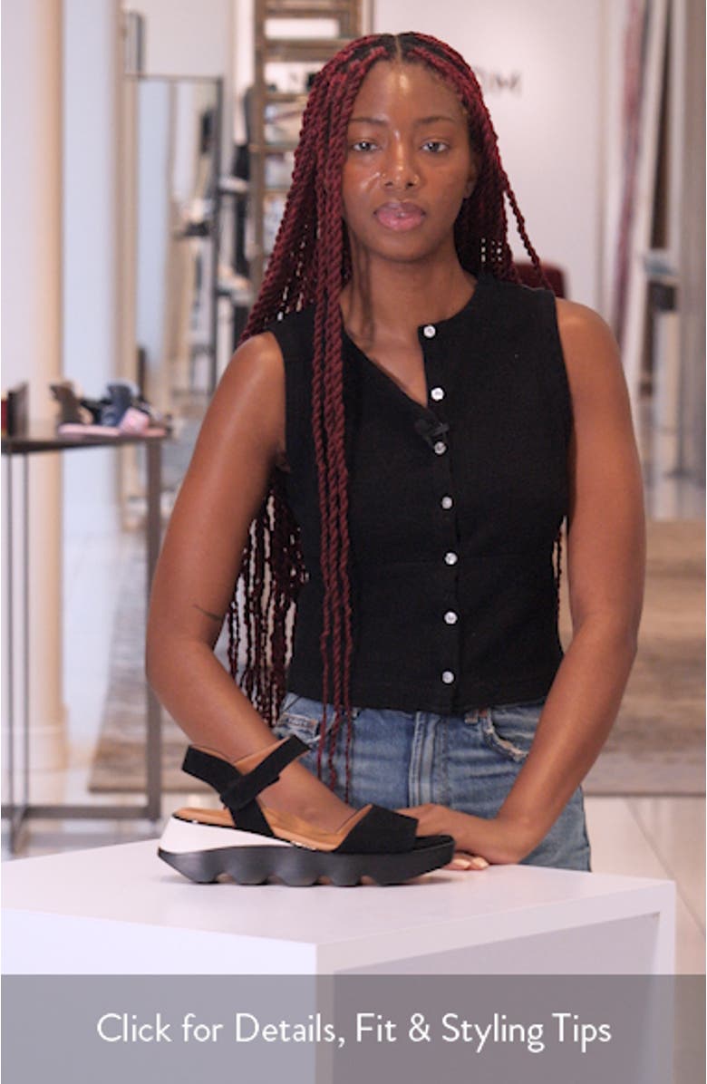 Halsten Sandal, sales video thumbnail