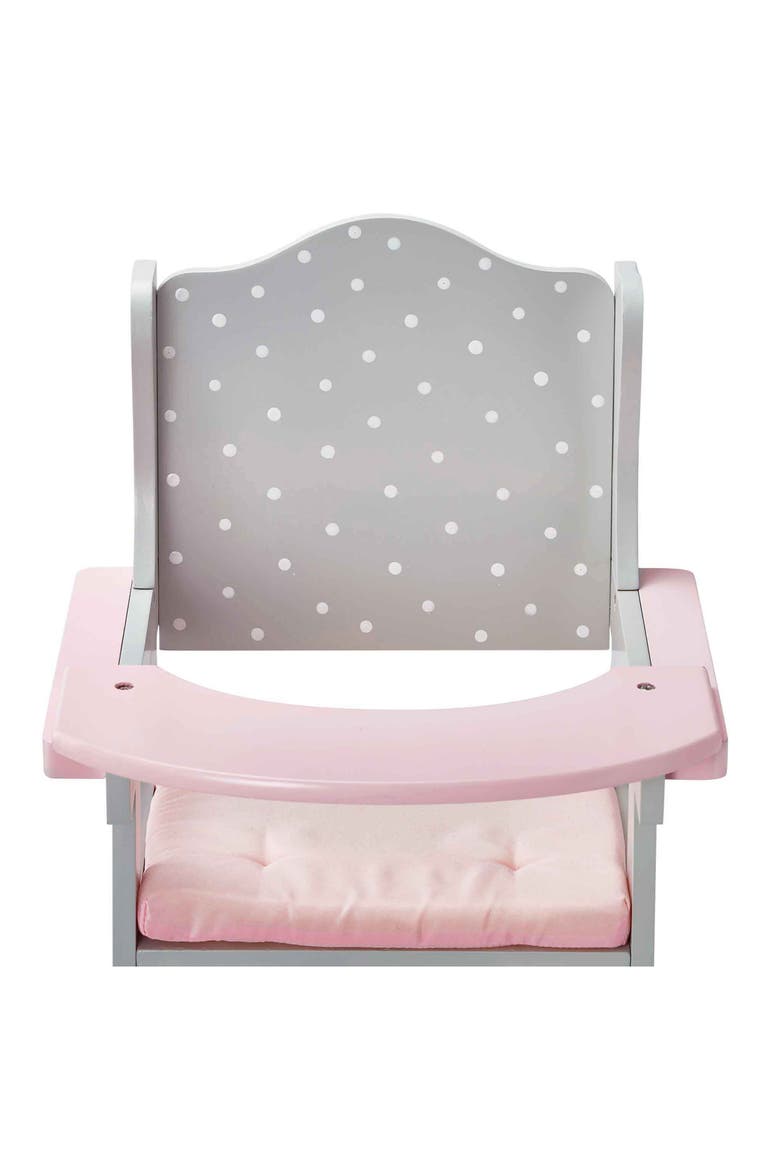 Olivia's Little World Baby Doll High Chair, Alternate, color, GRAY