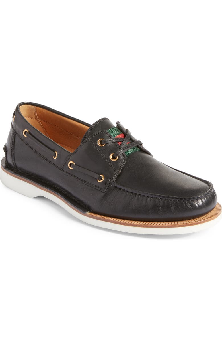 Gucci Delta Boat Loafer, Main, color,