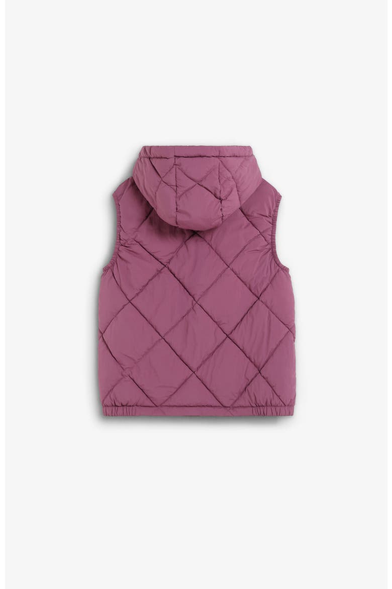 Puffer Vest Kids, Alternate, color, Burgundy