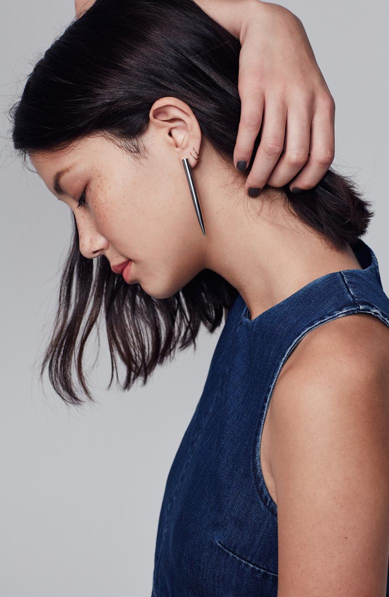 Eddie Borgo Spike Drop Earrings, Alternate, color,