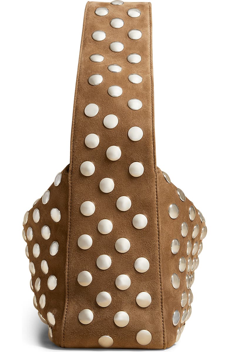 Khaite Elena Stud Shoulder Bag, Alternate, color,