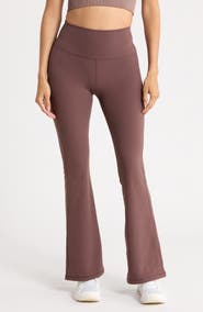 90 DEGREE BY REFLEX Felix Rib Everyday Flare Leggings