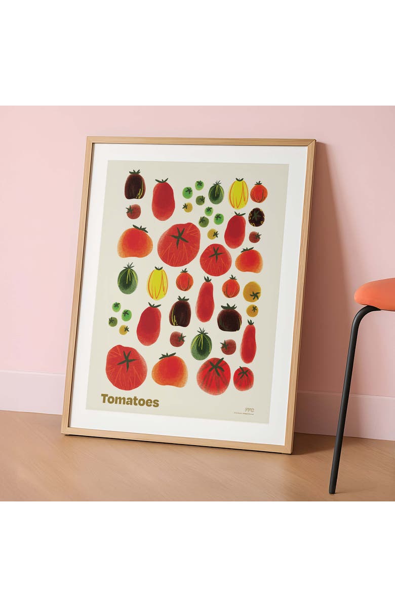 Fun Fact Co. Tomato Family Reunion Giclée Print, Alternate, color, Multi