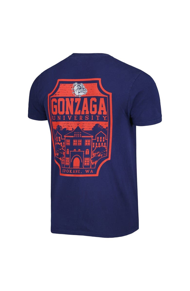 IMAGE ONE Men's Navy Gonzaga Bulldogs Logo Campus Icon T-Shirt, Alternate, color, Navy