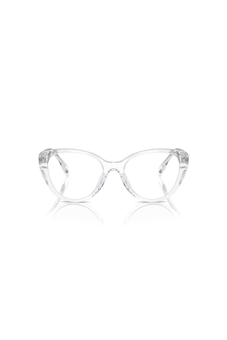 52mm Round optical glasses, Alternate, color, Transparent