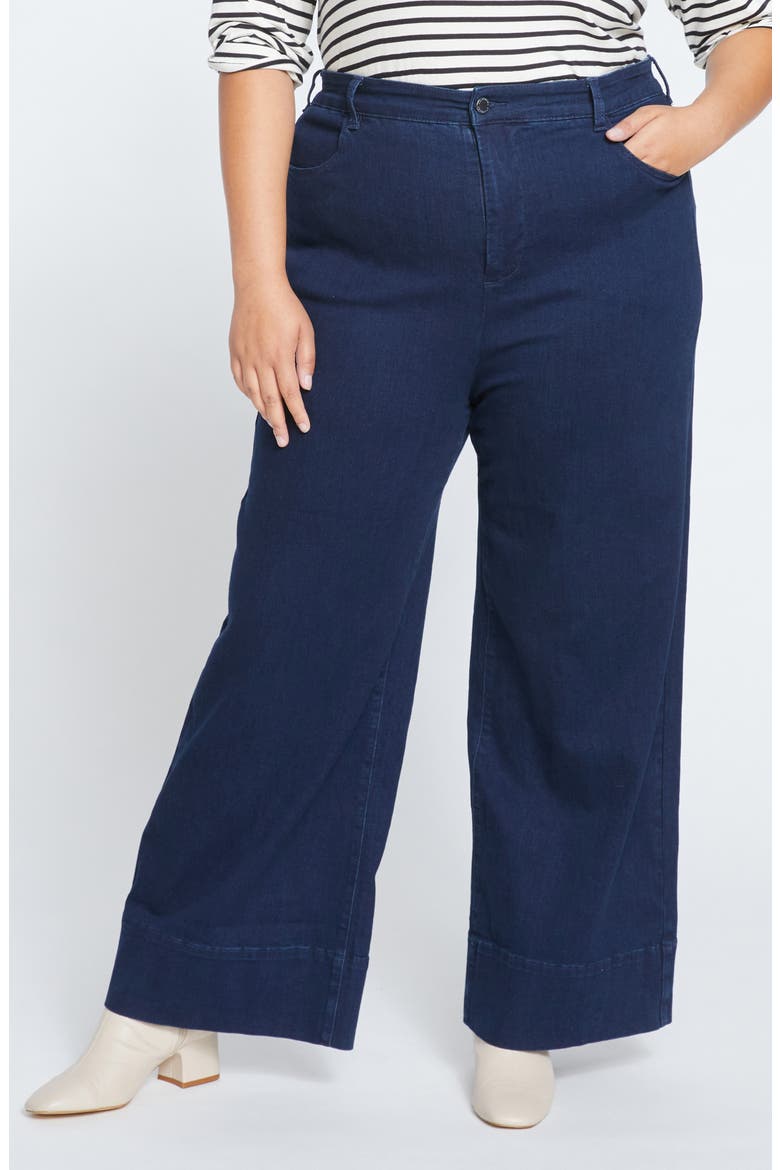 Carrie High Waist Wide Leg Jeans, Main, color, DARK INDIGO