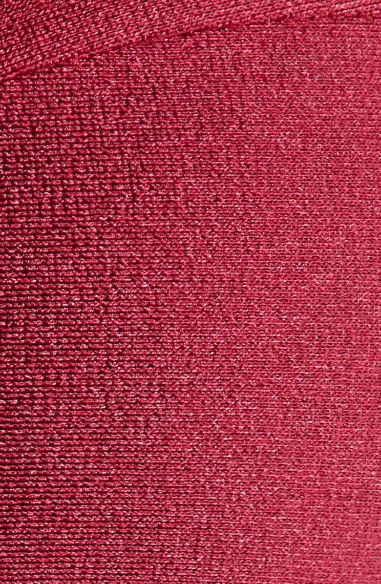 BOAMAR Sheyla Metallic Underwire Bikini Top, Alternate, color, Wine