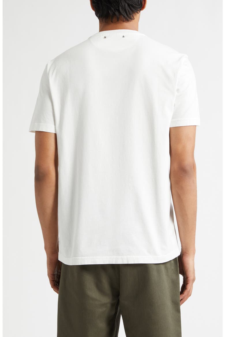 Journey Logo Cotton Graphic T-Shirt, Alternate, color, VINTAGE WHITE