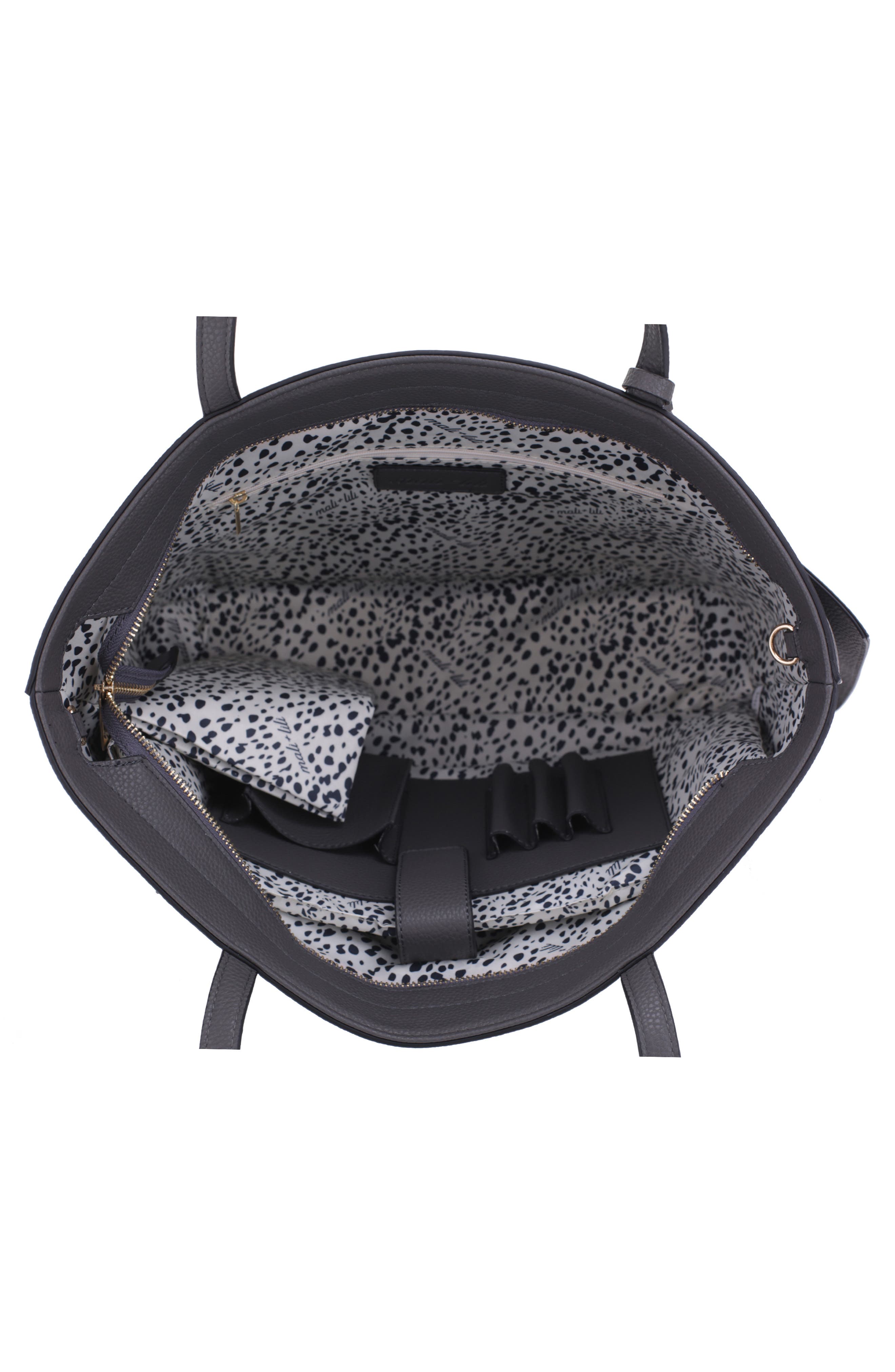 Mali + Lili Estie Recycled Vegan Leather Tote, Alternate, color, 