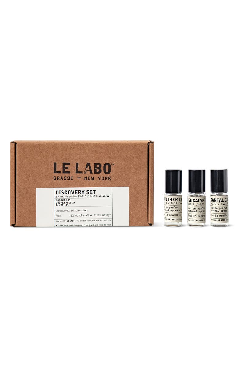 Le Labo Eau de Parfum Discovery Set $107 Value, Main, color, 