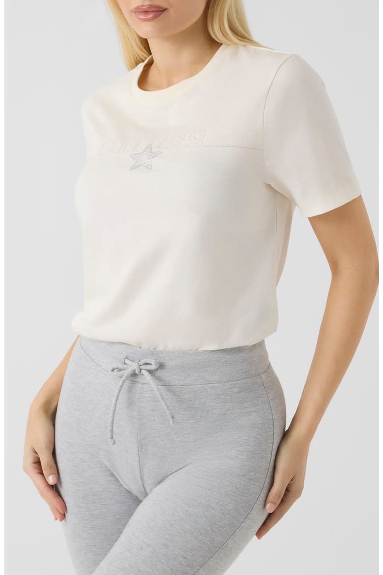 Agena Logo T-Shirt, Main, color, WHITE