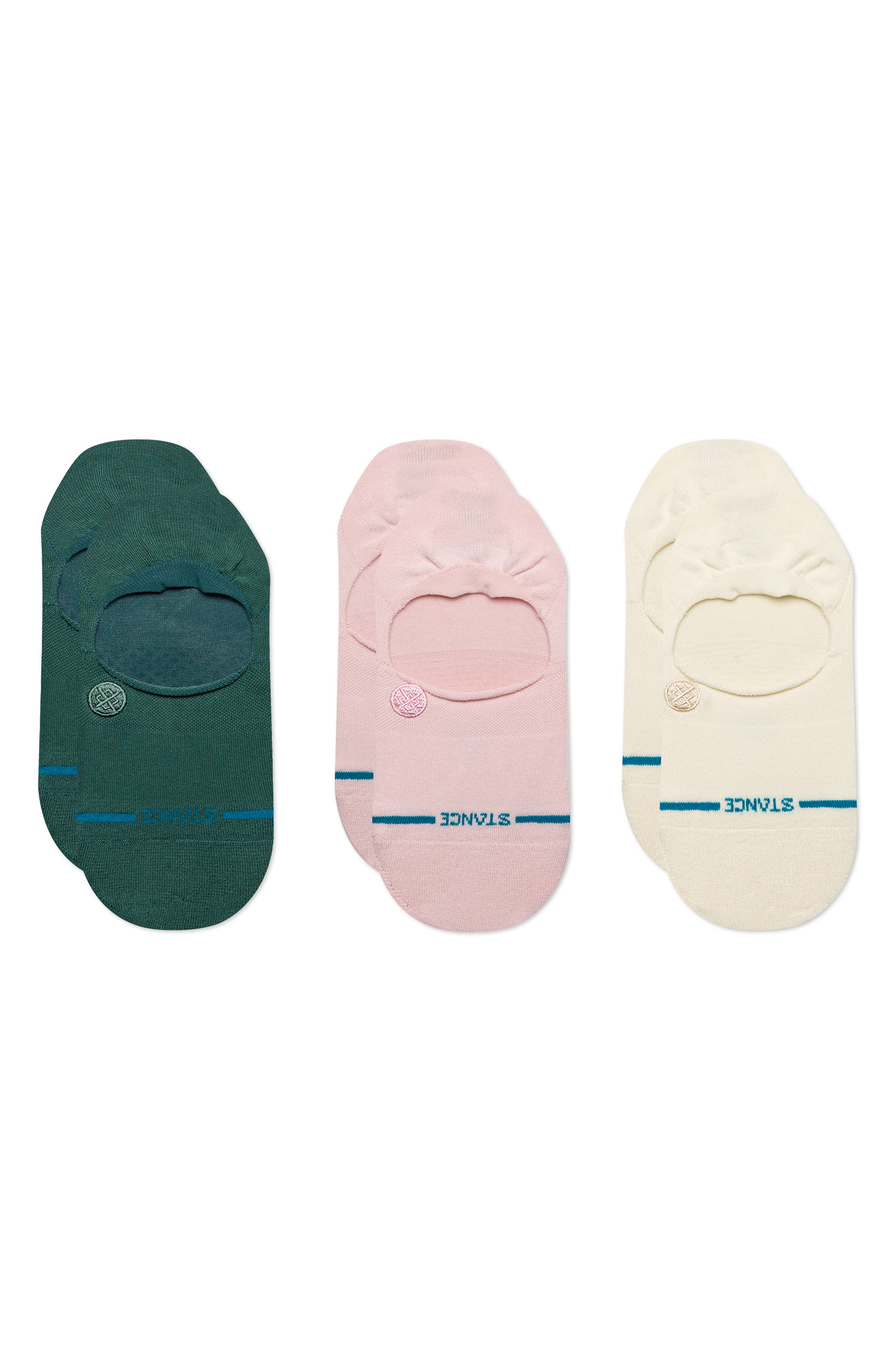 Stance Icon Assorted 3-pack No Show Socks In Multi