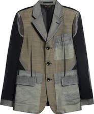 Comme des Garçons Georgette Thin Blazer