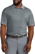 Reebok Big & Tall Performance Space-Dyed Polo Shirt