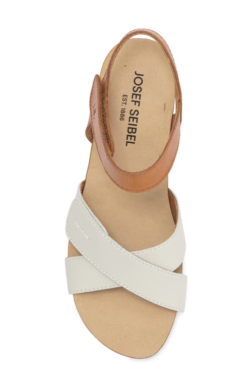 Josef Seibel Grace Sandal In Off White