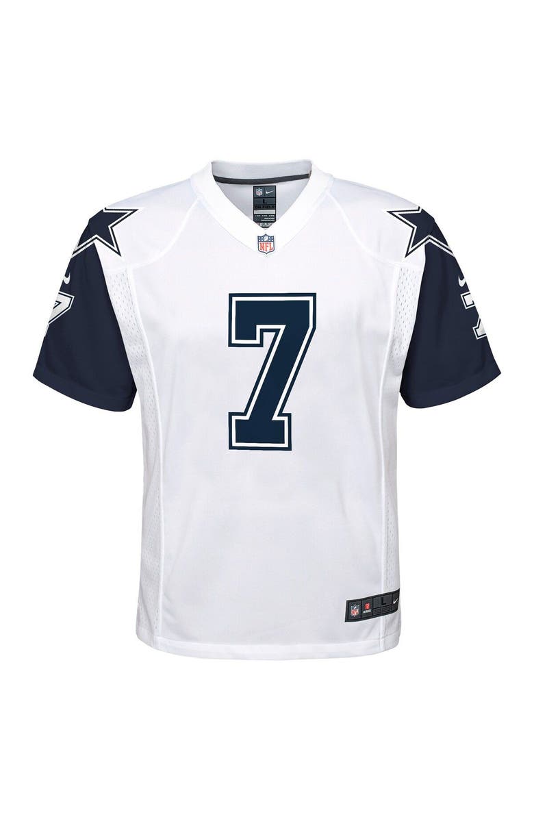 Nike Youth Nike Trevon Diggs White Dallas Cowboys Alternate Game Jersey, Alternate, color, White