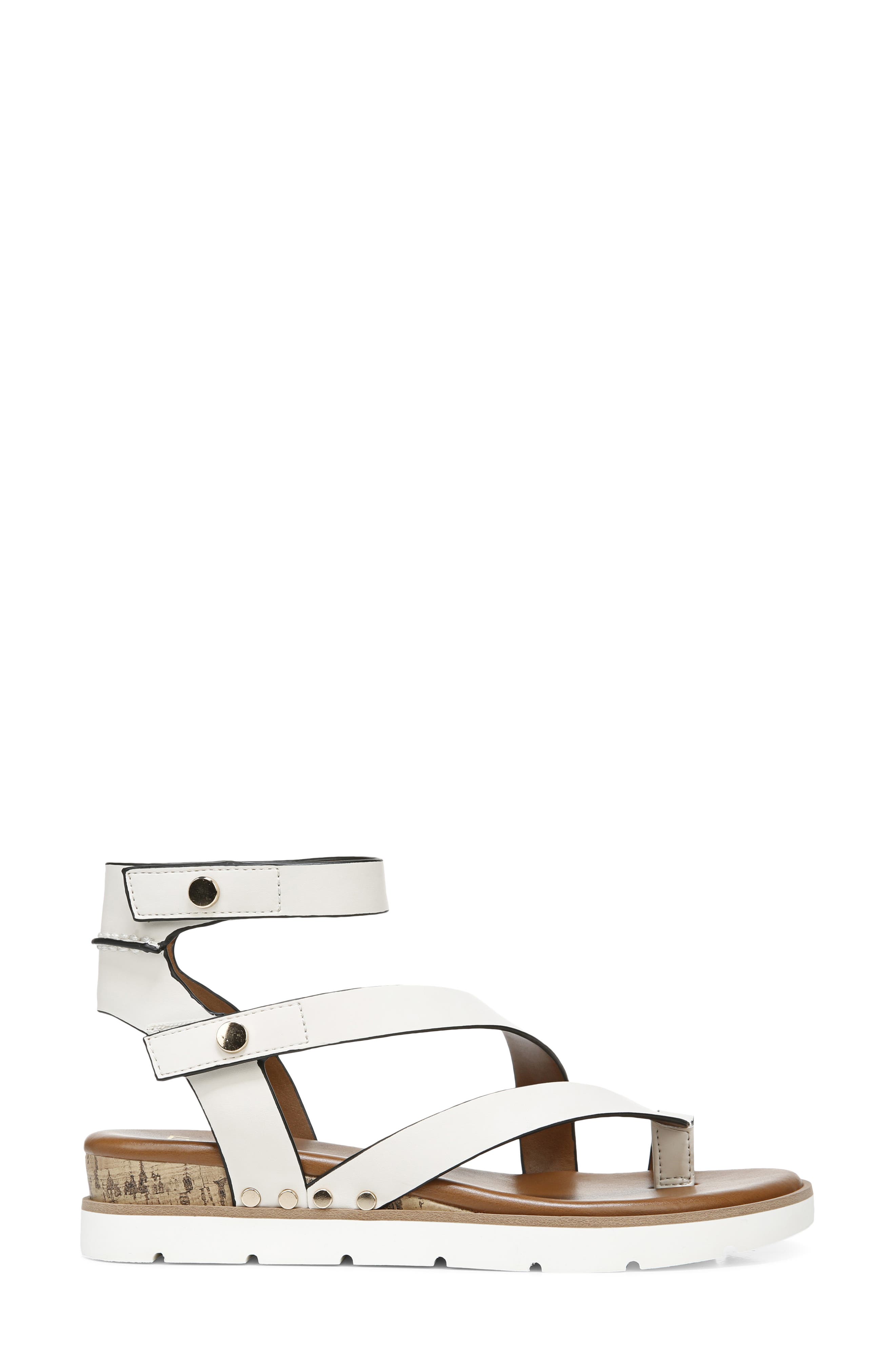 Daven Sandal, Alternate, color, PUTTY FAUX LEATHER