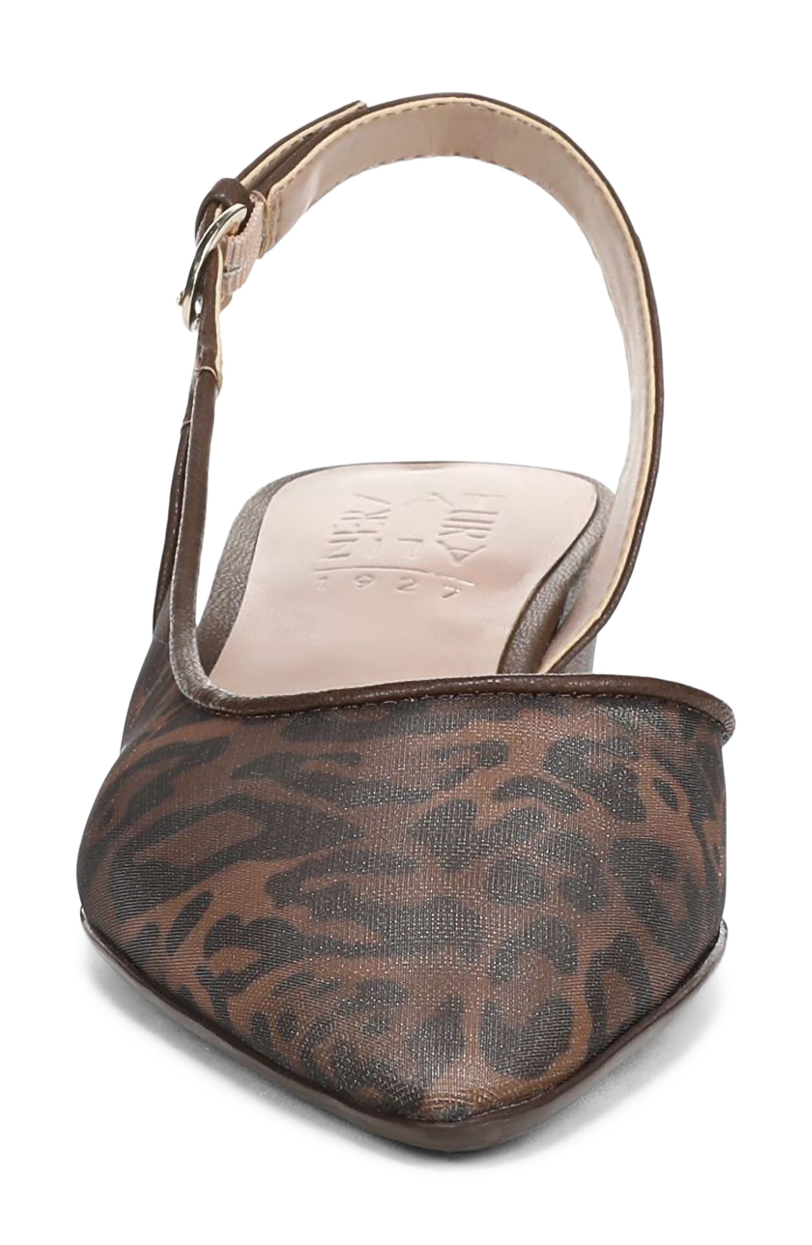 Naturalizer Banks 2 Slingback Pump, Alternate, color, Dark Brown Multi