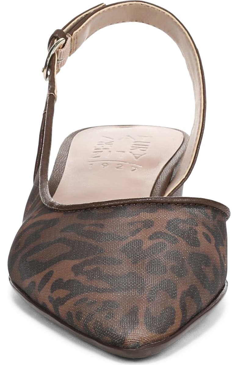 Naturalizer Banks 2 Slingback Pump, Alternate, color, Dark Brown Multi