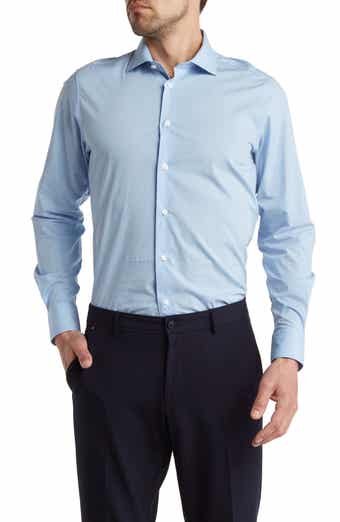 Cavalli Class Comfort Fit Stretch Lycra® Cotton Dress Shirt