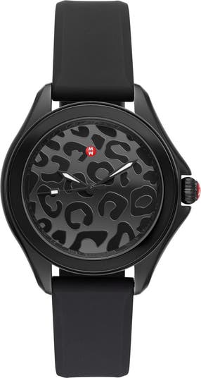 MICHELE Cape Topaz Studded Watch, 40mm main image 1