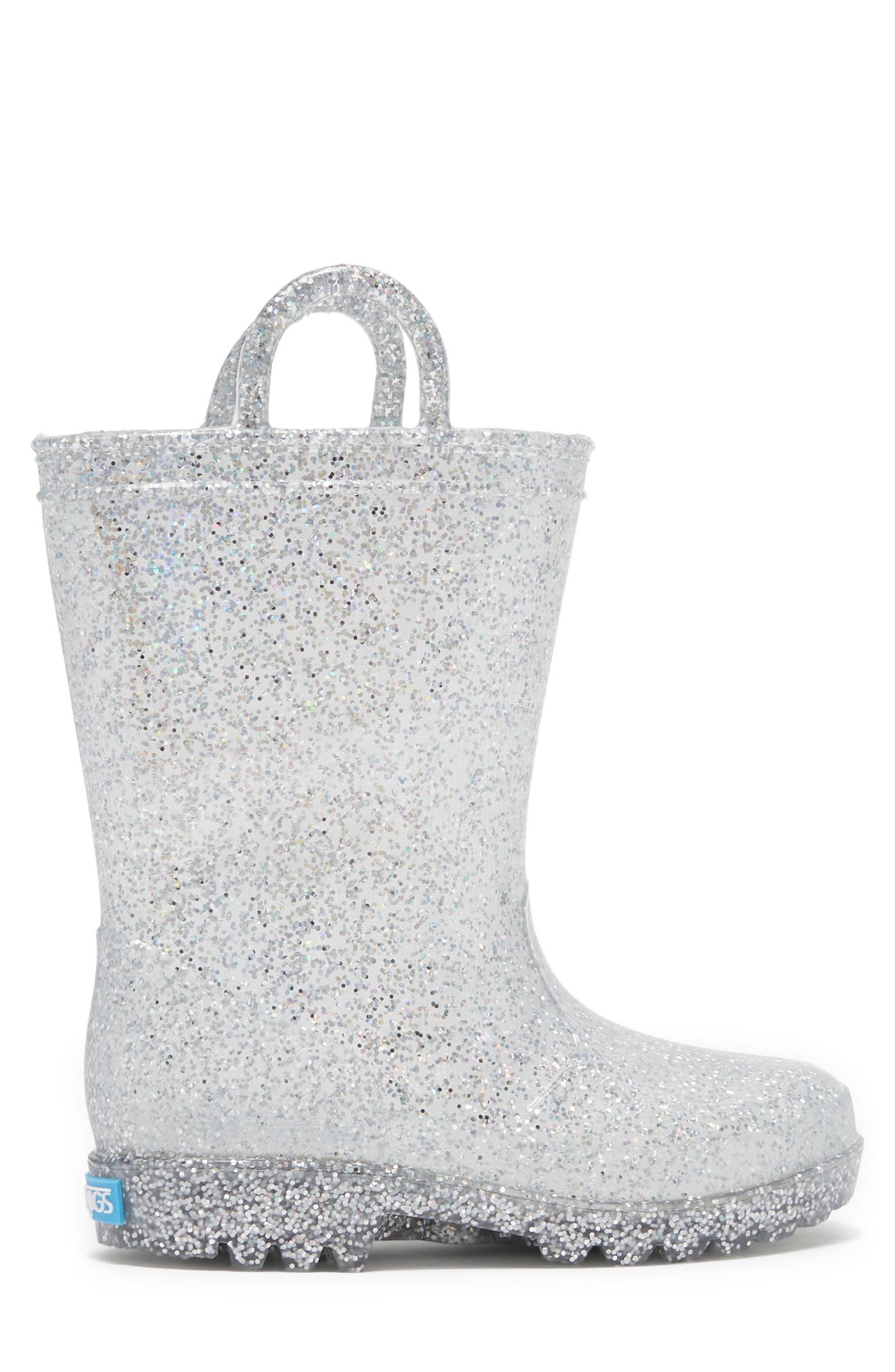 ZOOGS Glitter Rain Boot, Alternate, color, 