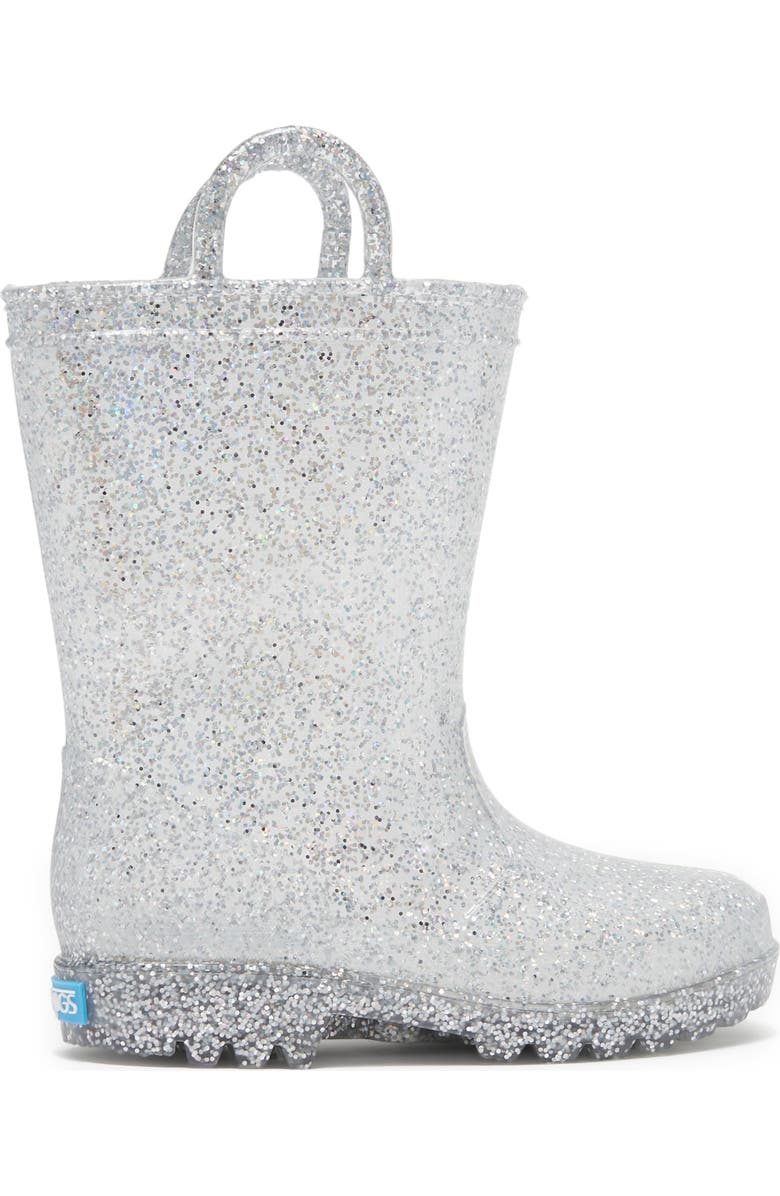 ZOOGS Glitter Rain Boot, Alternate, color,