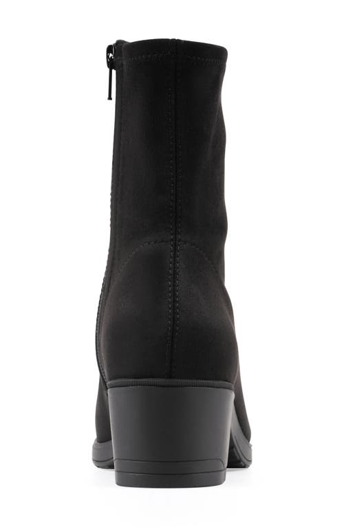 Cliffs By White Mountain Huda Block Heel Bootie In Black