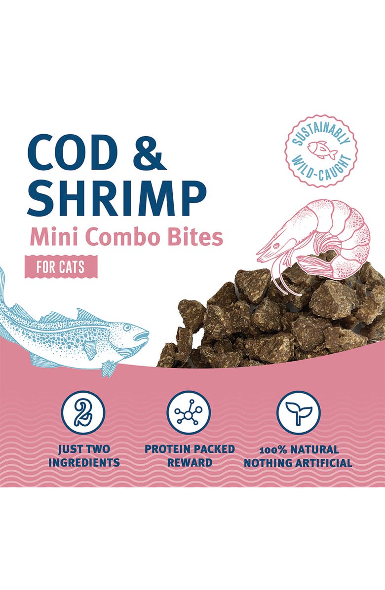 ICELANDIC+ Mini Combo Bites Cod & Shrimp, 1.7oz Bag, Alternate, color, 