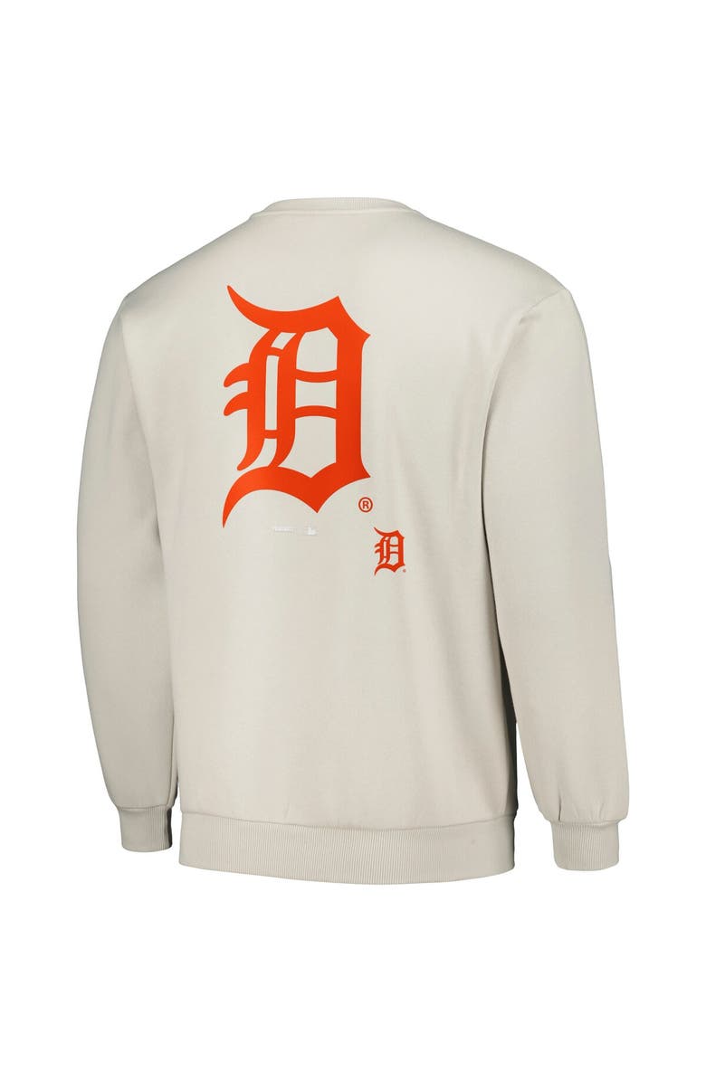 PLEASURES Men's PLEASURES Gray Detroit Tigers Ballpark Pullover Sweatshirt, Alternate, color, 