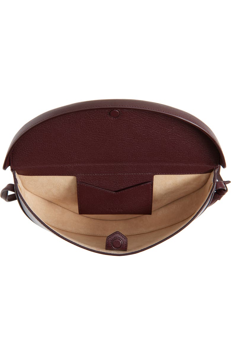 Alaïa Hip East West Crossbody Bag, Alternate, color, Rouge Grenat