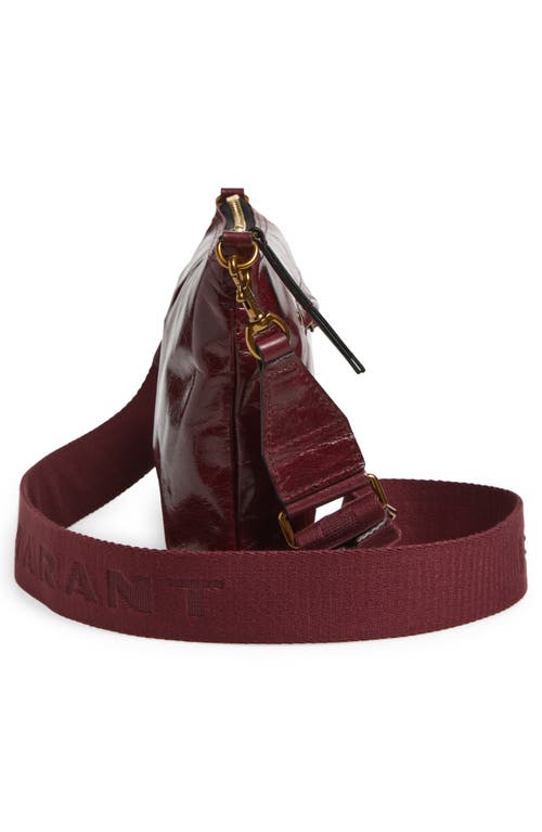 Isabel Marant Nessah Wardy Leather Crossbody Bag