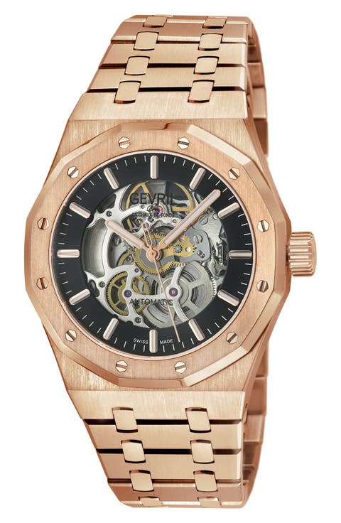 Gotham Automatic Bracelet Watch, 41mm