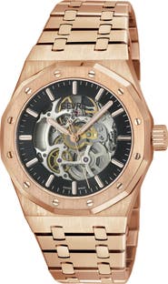GEVRIL Gotham Automatic Bracelet Watch, 41mm