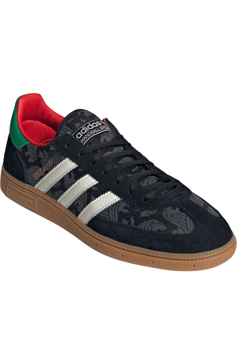 adidas Gender Inclusive Handball Spezial Sneaker, Main, color, Core Black/ Core White