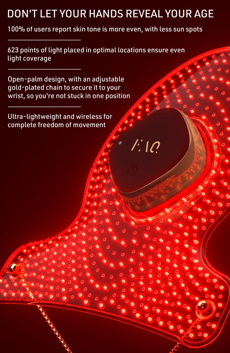 FOREO FAQ<sup>™</sup> 221 Silicone LED + Near-Infrared Hand Mask, Alternate, color,