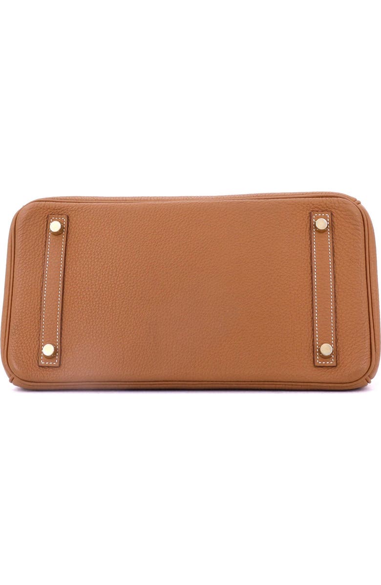 Pre-Owned Hermes Birkin Handbag Brown Togo with Gold Hardware 30, Alternate, color, Gold