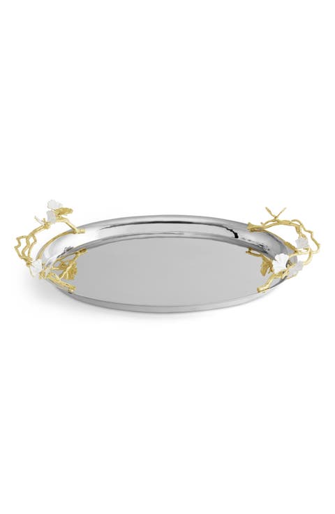 Butterfly Ginkgo Large Tray