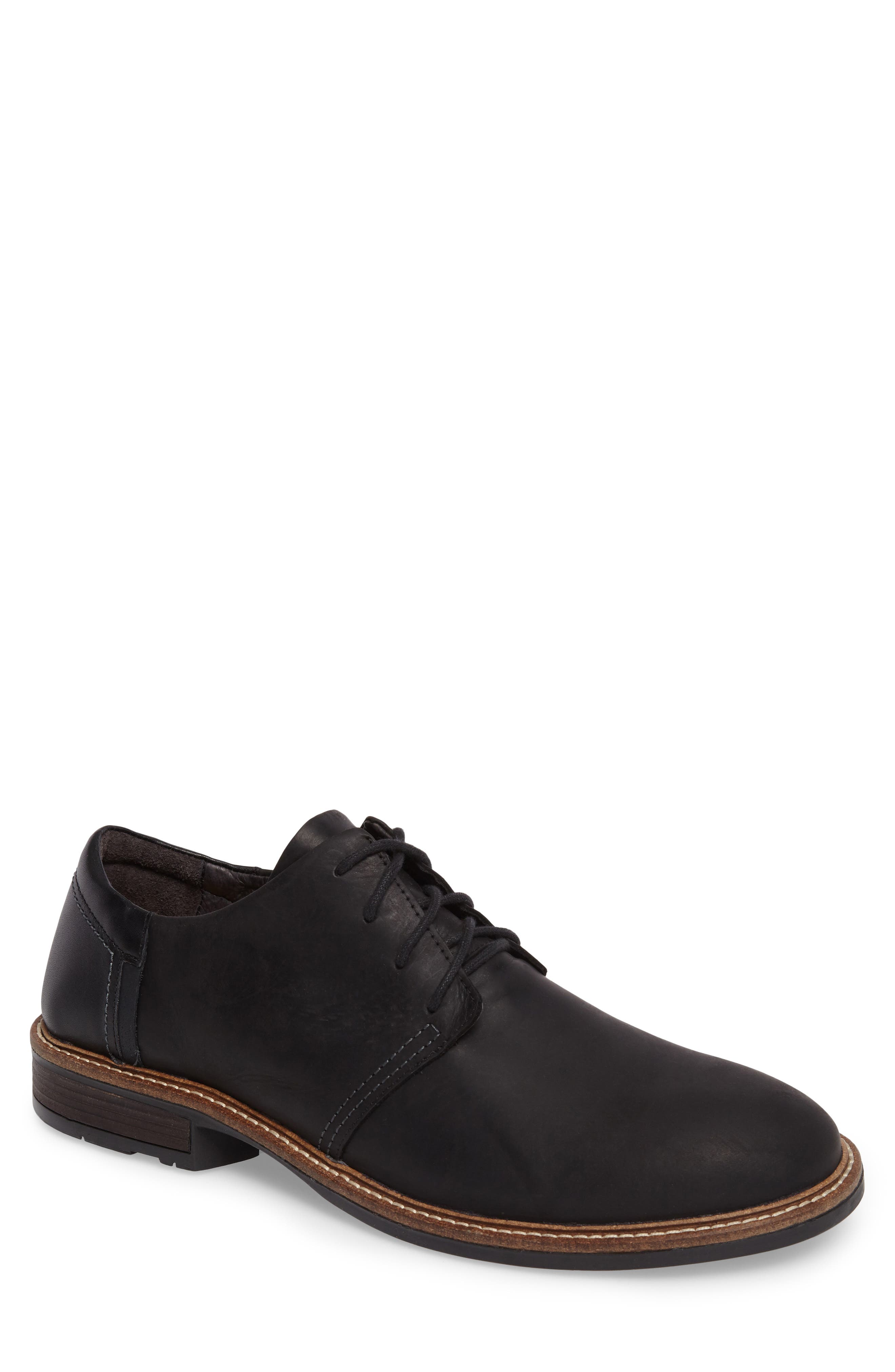 Naot Plain Toe Derby, Main, color, 