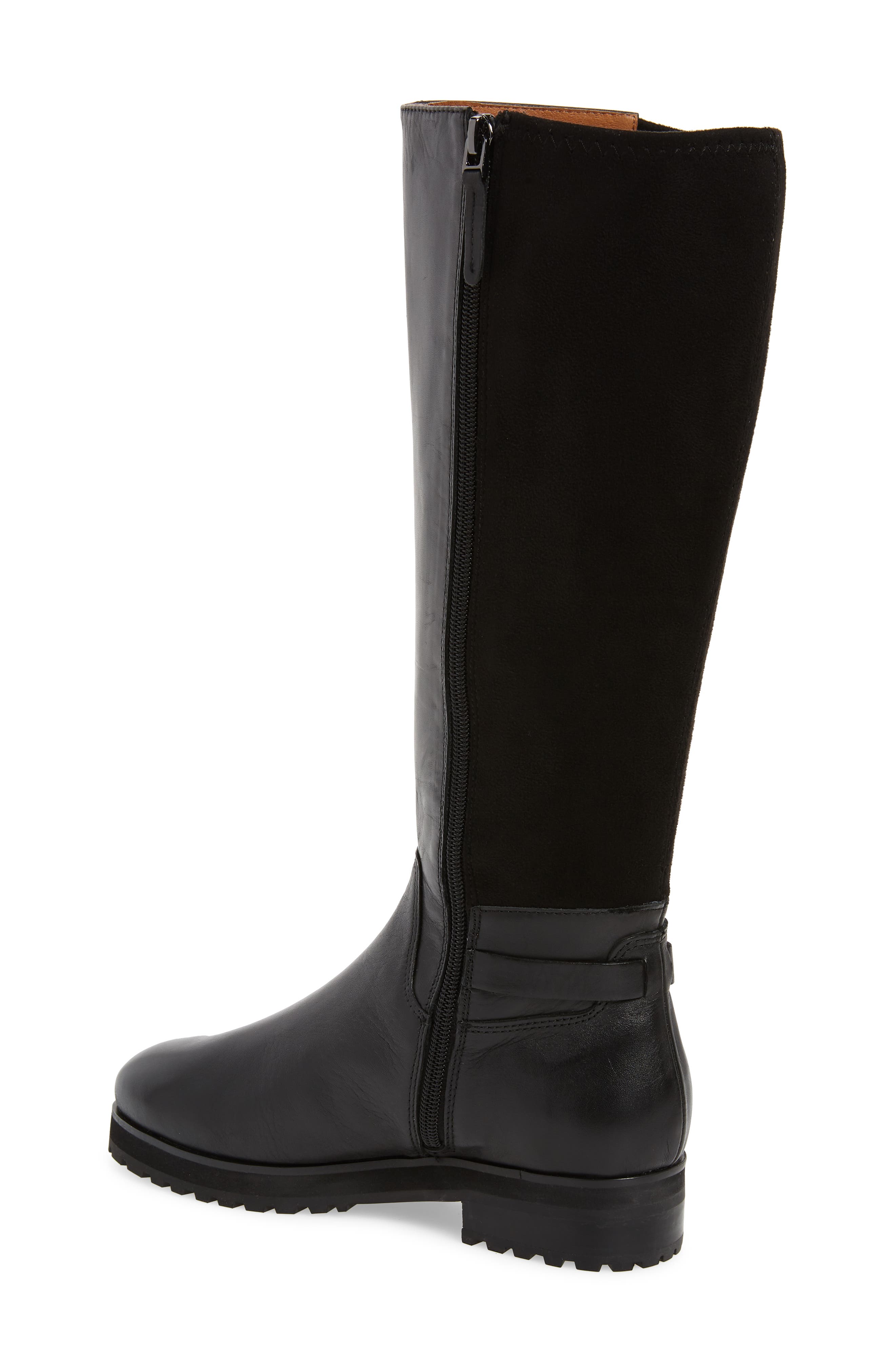 Frida Waterproof Knee High Boot, Alternate, color, BLACK