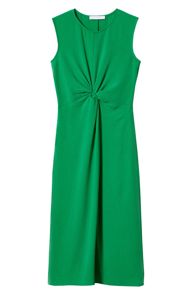 MANGO Knot Rumple Dress, Alternate, color,