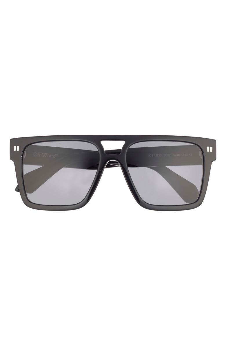 Off-White Springfield 56mm Navigator Sunglasses, Main, color,
